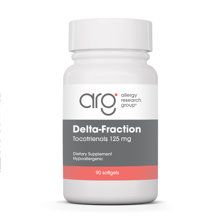 Allergy Research Count Delta-Fraction Tocotrienols 125 mg - 90 softgels bottle front label