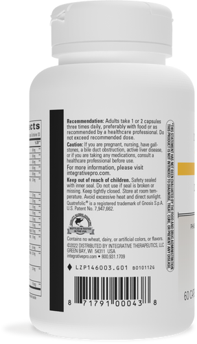 Nature's Way® | Detoxication Factors - right side of pack Sku:146003