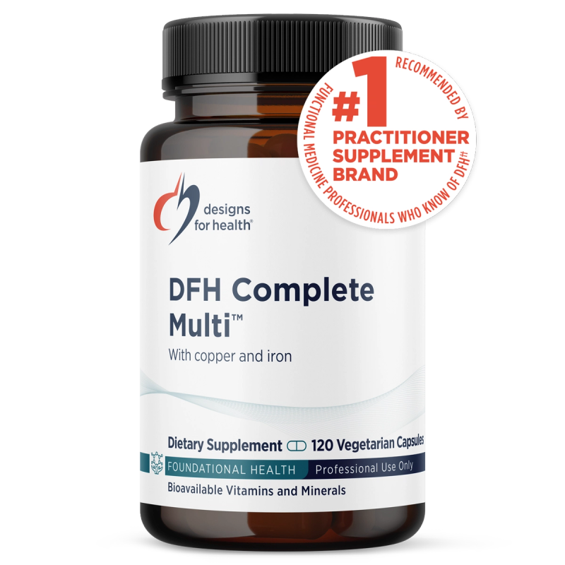 DFH Complete Multi™ with Copper + Iron 120 capsules bottle image