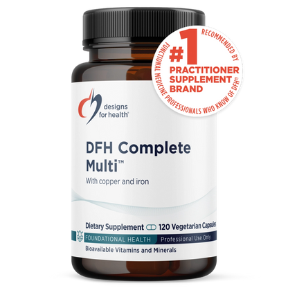 DFH Complete Multi™ with Copper + Iron 120 capsules bottle image