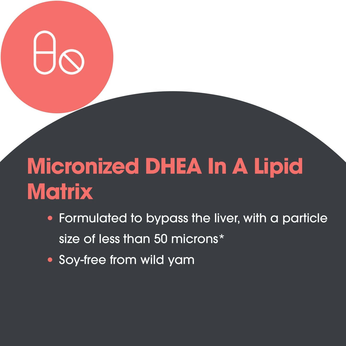 DHEA 10 mg - suggested use: 1 tablet daily