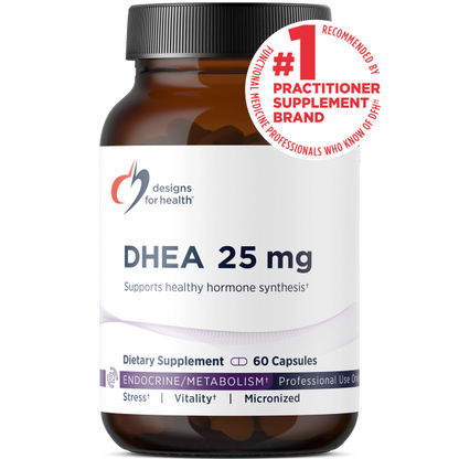 DHEA 25 mg, 60 capsules bottle image