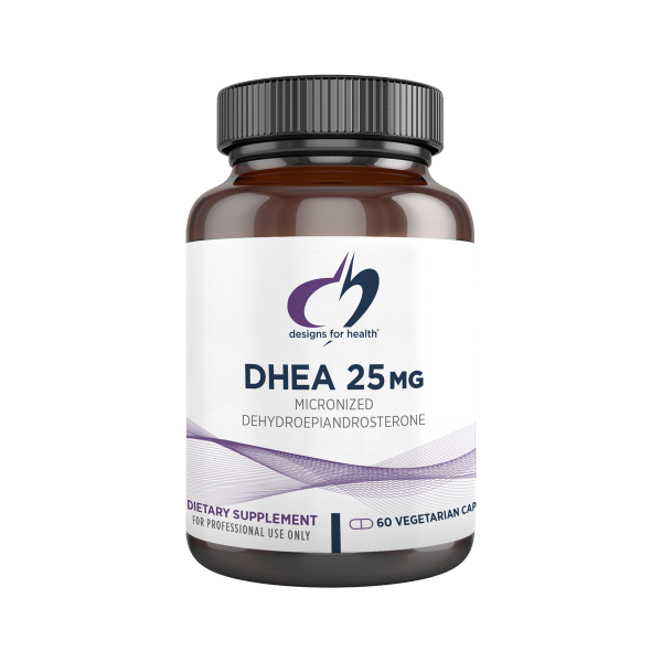 DHEA 25 mg, 60 capsules bottle image old 