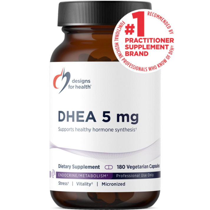 DHEA 5 mg, 180 capsules bottle image