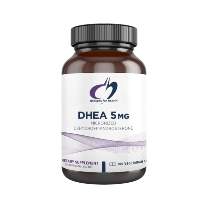DHEA 5 mg, 180 capsules bottle image old 