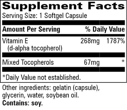 E-400 with Mixed Tocopherols
