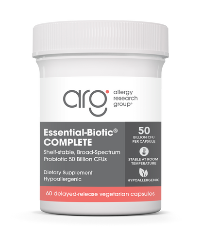 Allergy Research Group Essential-Biotic® COMPLETE - 60 delayed-release vegetarian capsules