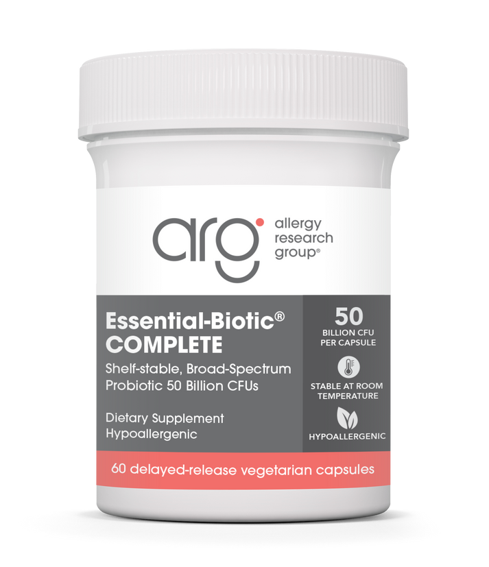 Allergy Research Group Essential-Biotic® COMPLETE - 60 delayed-release vegetarian capsules