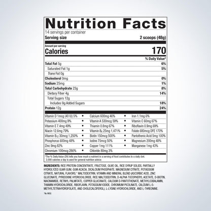 Essential Nutrition Shake