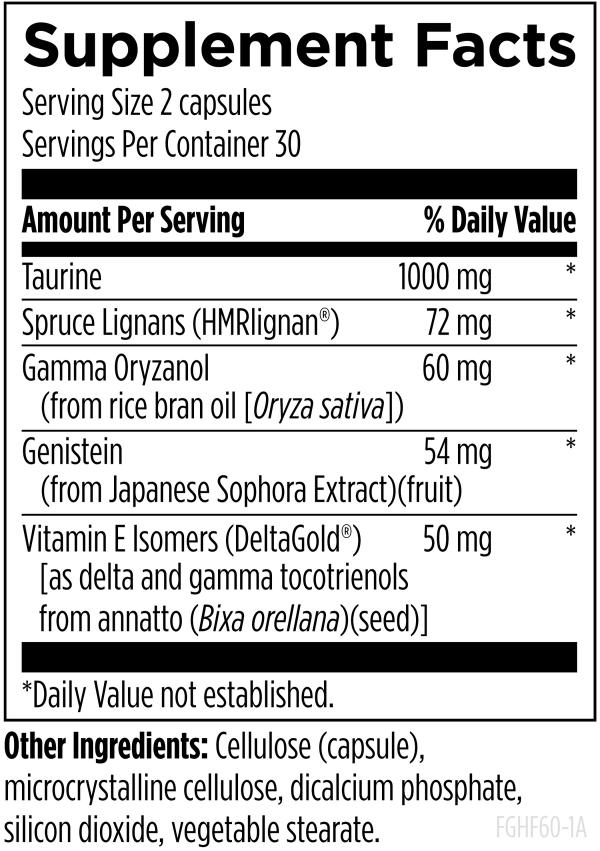 FemGuard-HF™ supplement facts image