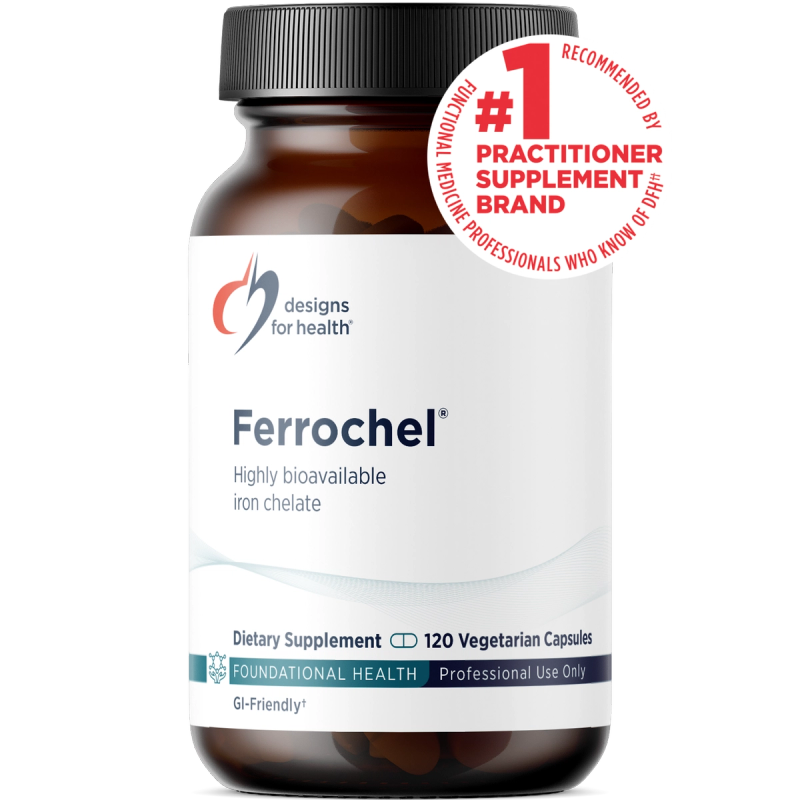 Ferrochel® Iron Chelate 120 capsules bottle image