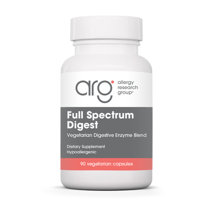 Allergy Research Group Full Spectrum Digest - 90 vegetarian capsules bottle front label