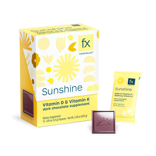 Fx Chocolate® Sunshine-15 Count Chocolate bottle image