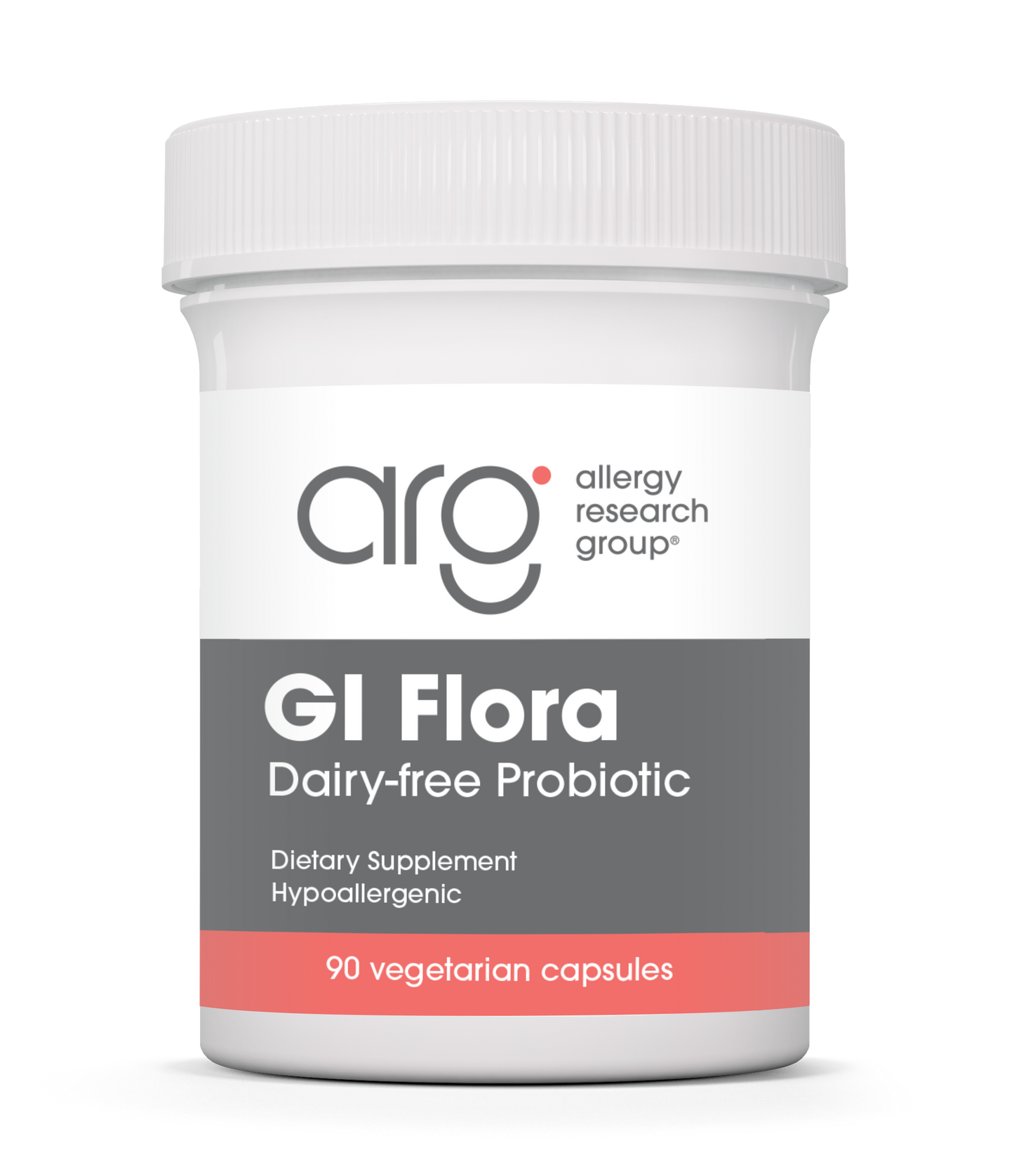 Allergy Research Group GI Flora - 90 vegetarian capsules bottle front label