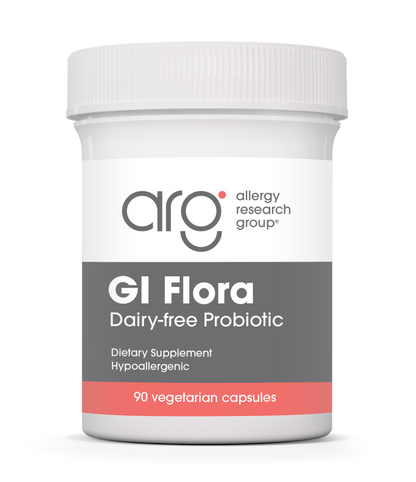 Allergy Research Group GI Flora - 90 vegetarian capsules bottle front label