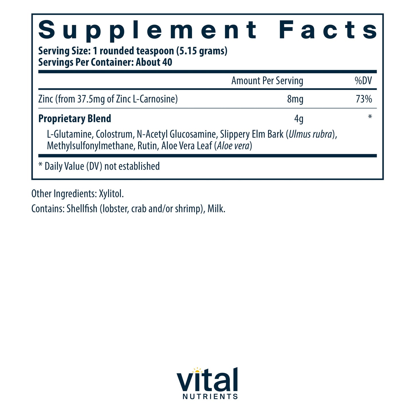 GI Repair Powder