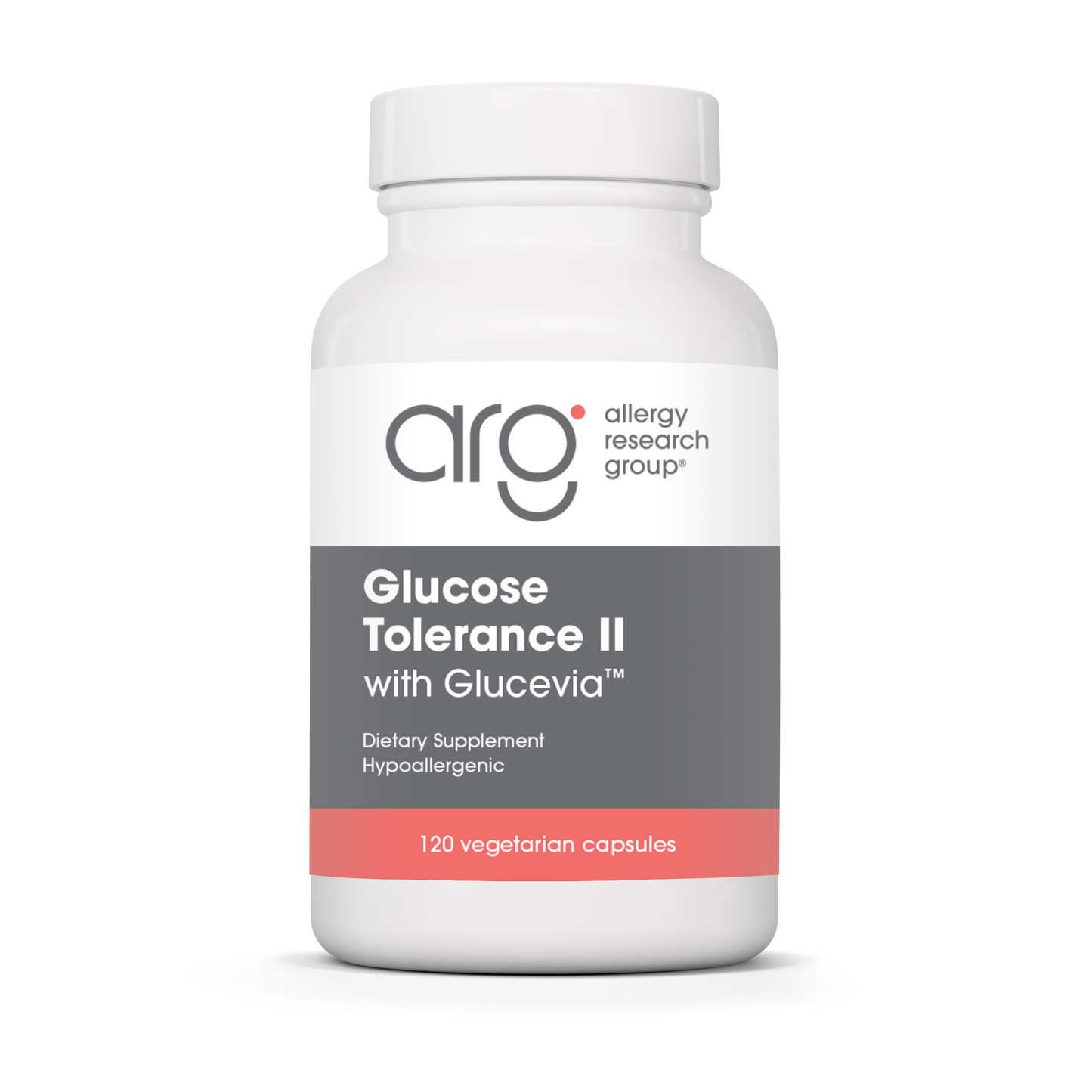 Allergy Research Group Glucose Tolerance II - 120 vegetarian capsules bottle front label