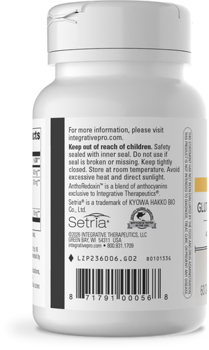 Nature's Way® | Glutathione Cell Defense - left side of pack Sku:236006