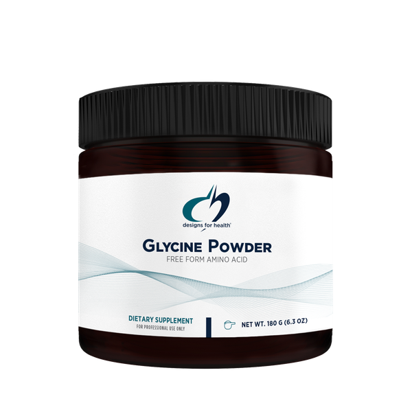 Glycine Powder 180 g (6.3 oz) powder bottle image old 