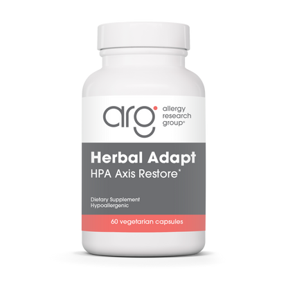 Allergy Research Group Herbal Adapt HPA Axis Restore* - 60 vegetarian capsules bottle front label