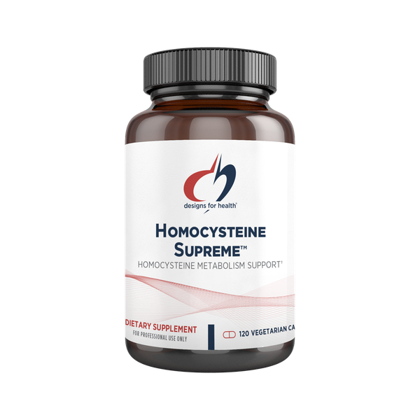 Homocysteine Supreme™ 120 capsules supplement facts image