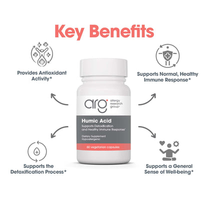 Humic Acid -suggested use: 2 capsules daily