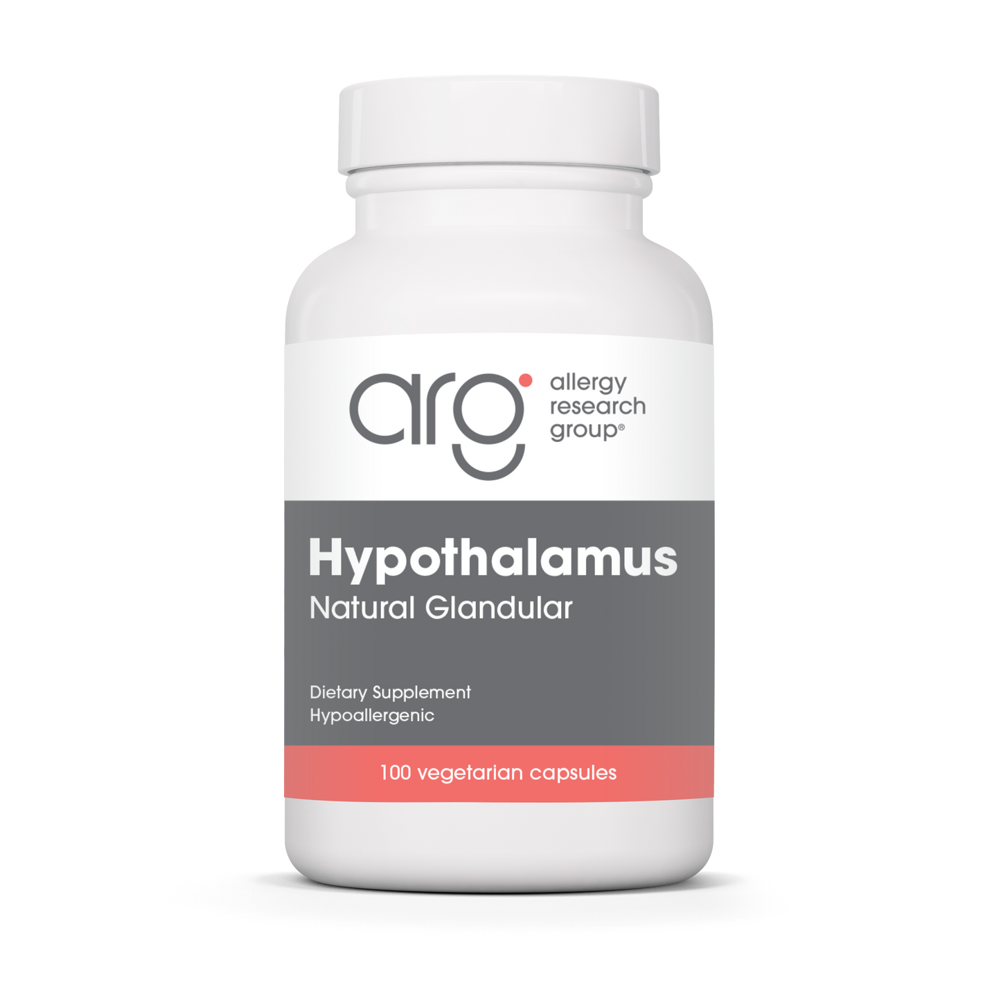 Allergy Research Group Hypothalamus - 100 vegetarian capsules bottle front label