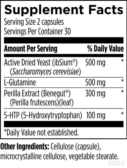 IB Synergy™ 60 capsules supplement facts image