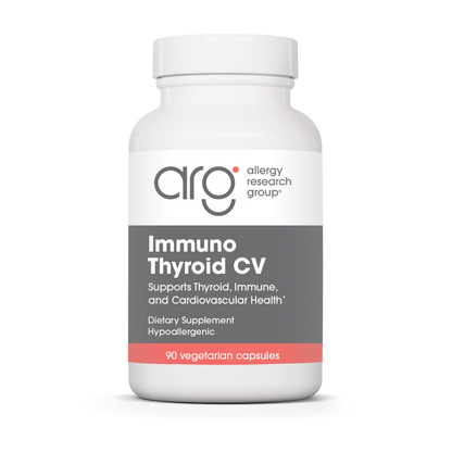 Allergy Research Group Immuno Thyroid CV - 90 vegetarian capsules bottle front label