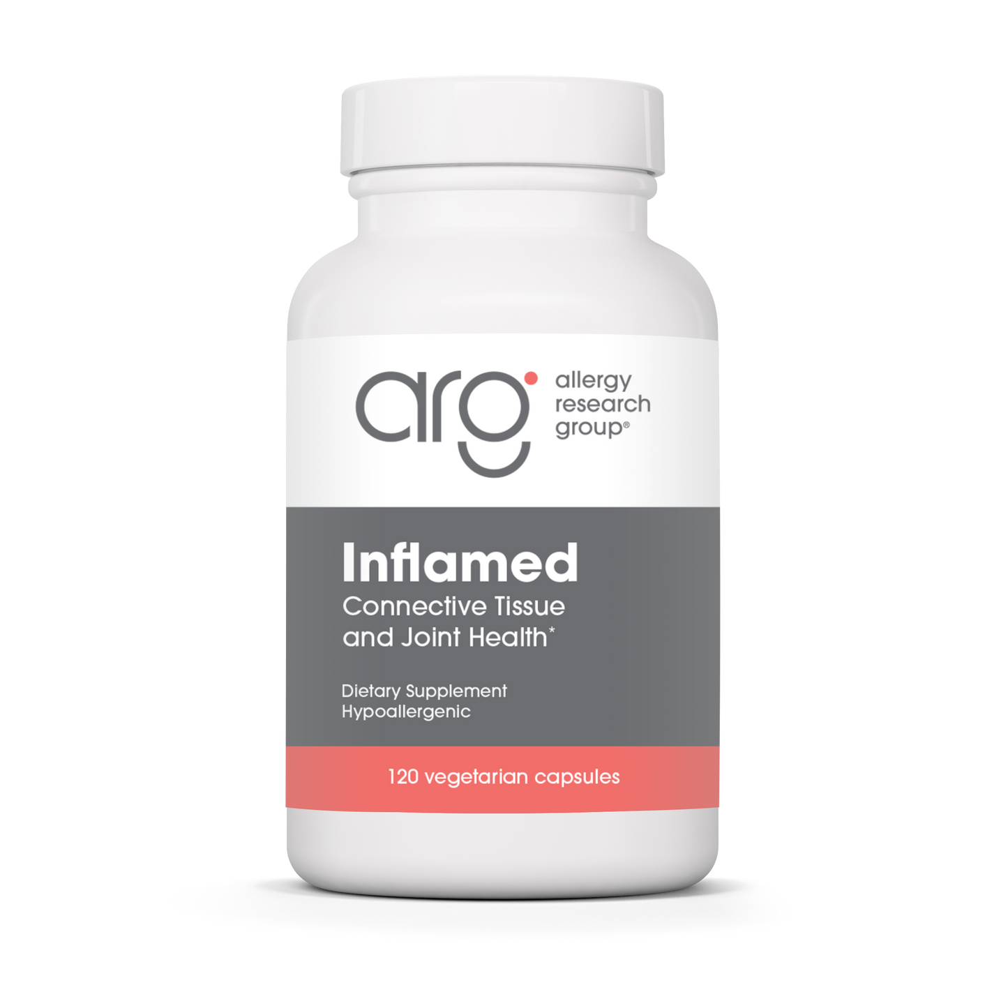 Allergy Research Group InflaMed - 120 vegetarian capsules bottle front label