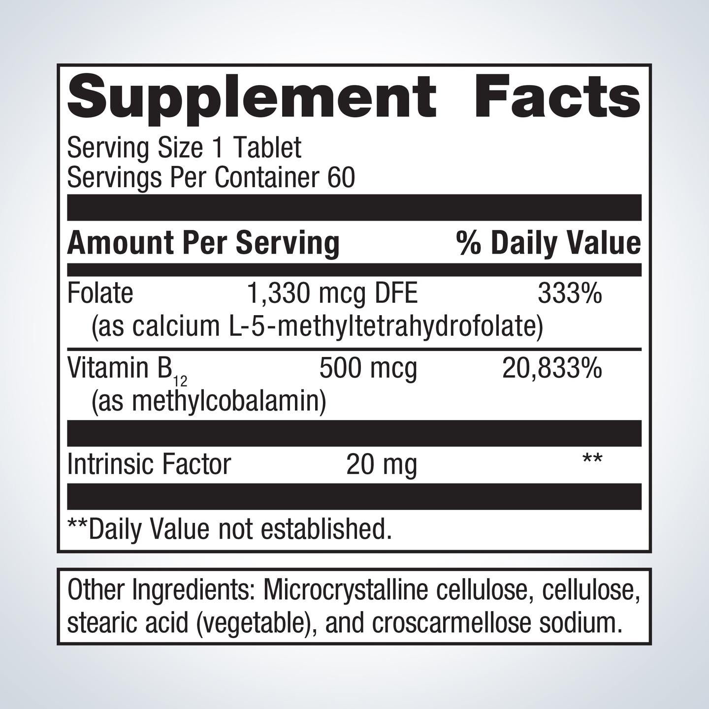 Intrinsi Vitamin B12-Folate™
