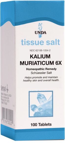 19205-100U | Kalium Muriaticum 6X