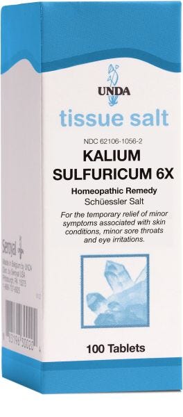 19207-100U | Kalium Sulfuricum 6X