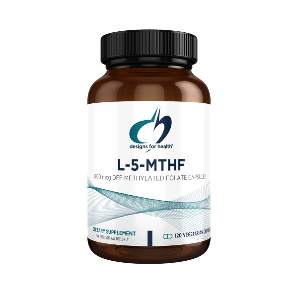L-5-MTHF 1,700 mcg DFE (1 mg), 120 capsules bottle image old 