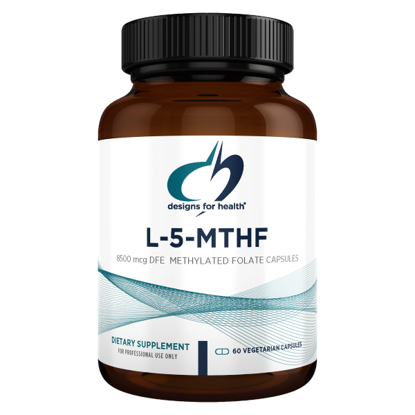 L-5-MTHF 8,500 mcg DFE (5 mg), 60 capsules bottle image old
