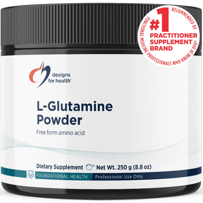 L-Glutamine Powder 250 g (8.8 oz) powder bottle image