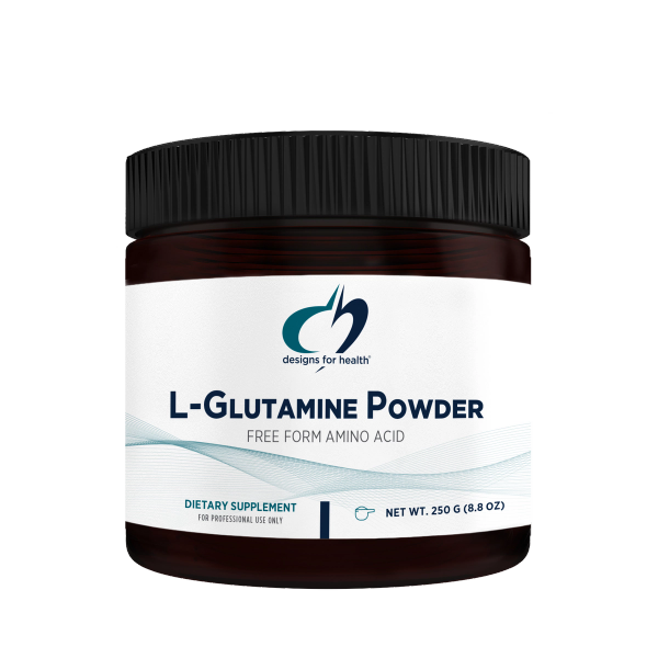 L-Glutamine Powder 250 g (8.8 oz) powder bottle image old 