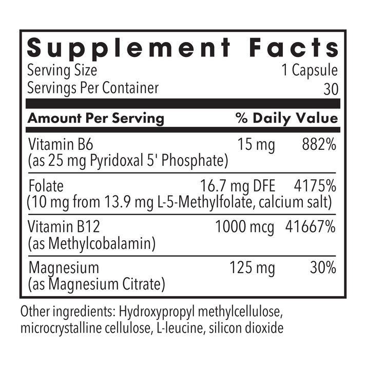 MethylPro® L-Methylfolate 10 mg + Cofactors