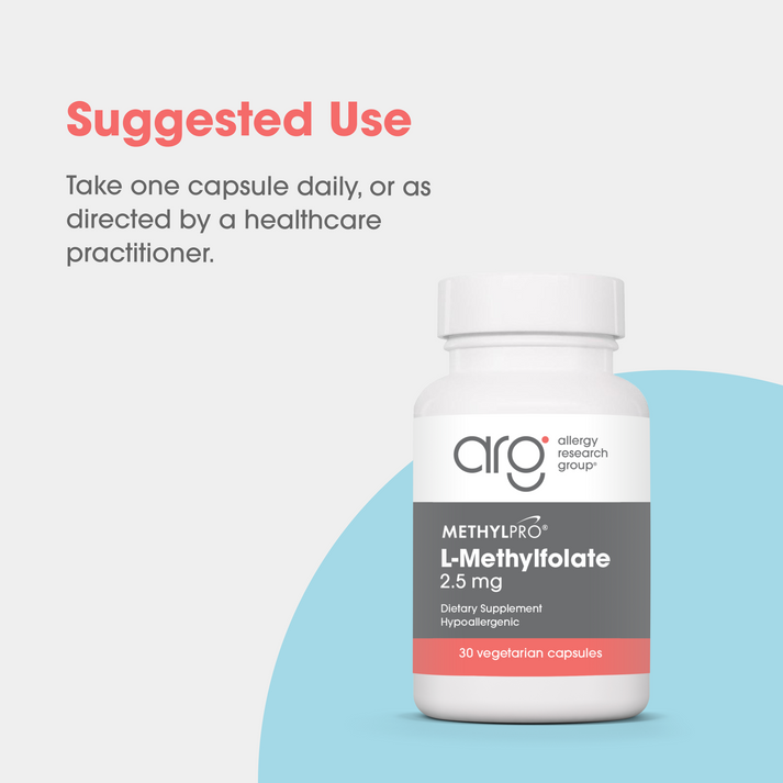 MethylPro® L-Methylfolate 2.5 mg