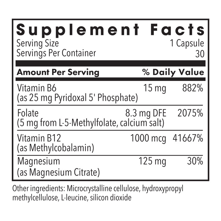 MethylPro® L-Methylfolate 5 mg + Cofactors