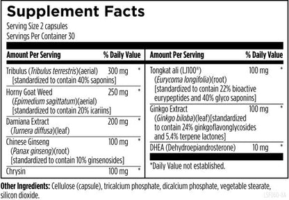 LibidoStim-F™ 60 capsules supplement facts image