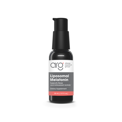 Allergy Research Group Liposomal Melatonin - 30 ml (1.01 fl. oz.) bottle front label