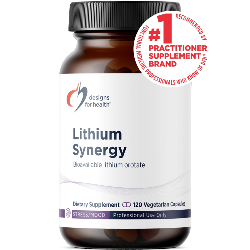 Lithium Synergy 120 capsules bottle image