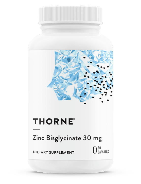 Zinc Bisglycinate (30mg) - 60 Vegetarian Capsules