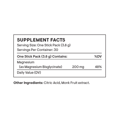 Magnesium Bisglycinate - Travel Packs 2