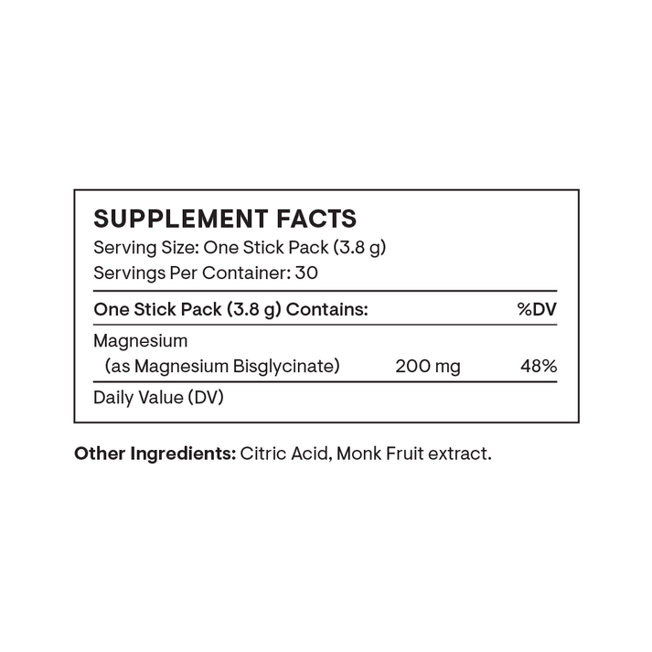 Magnesium Bisglycinate - Travel Packs 2