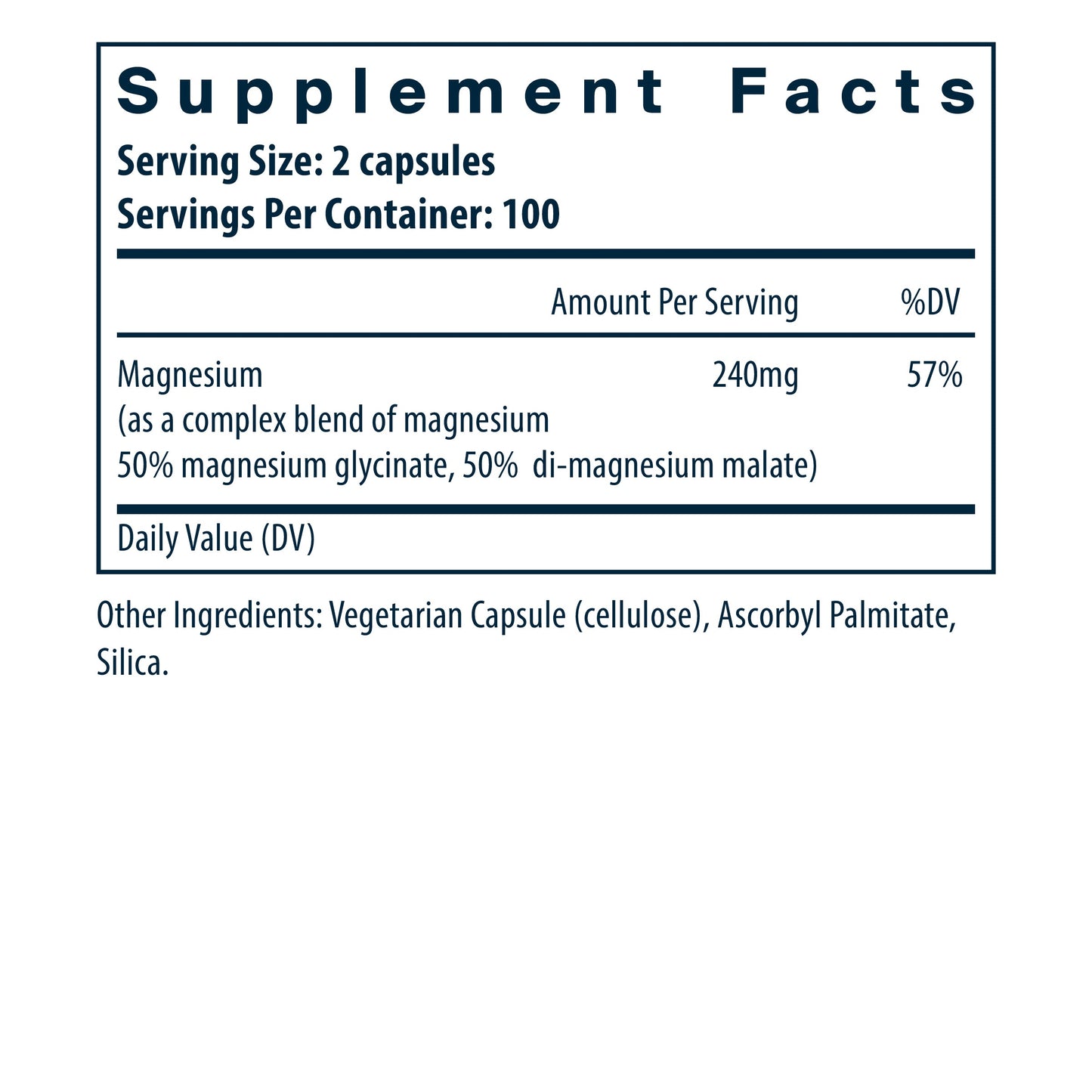 Magnesium Glycinate + Malate