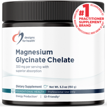 Magnesium Glycinate Powder 150 g (5.3 oz) powder, Unflavored bottle image