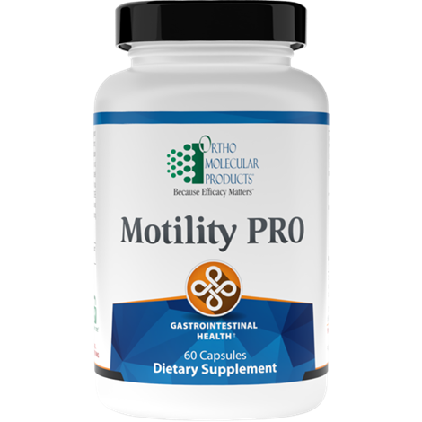 Motility PRO supplement facts image