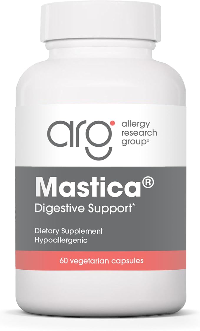 Allergy Research Group Mastica® - 120 vegetarian capsules bottle front label